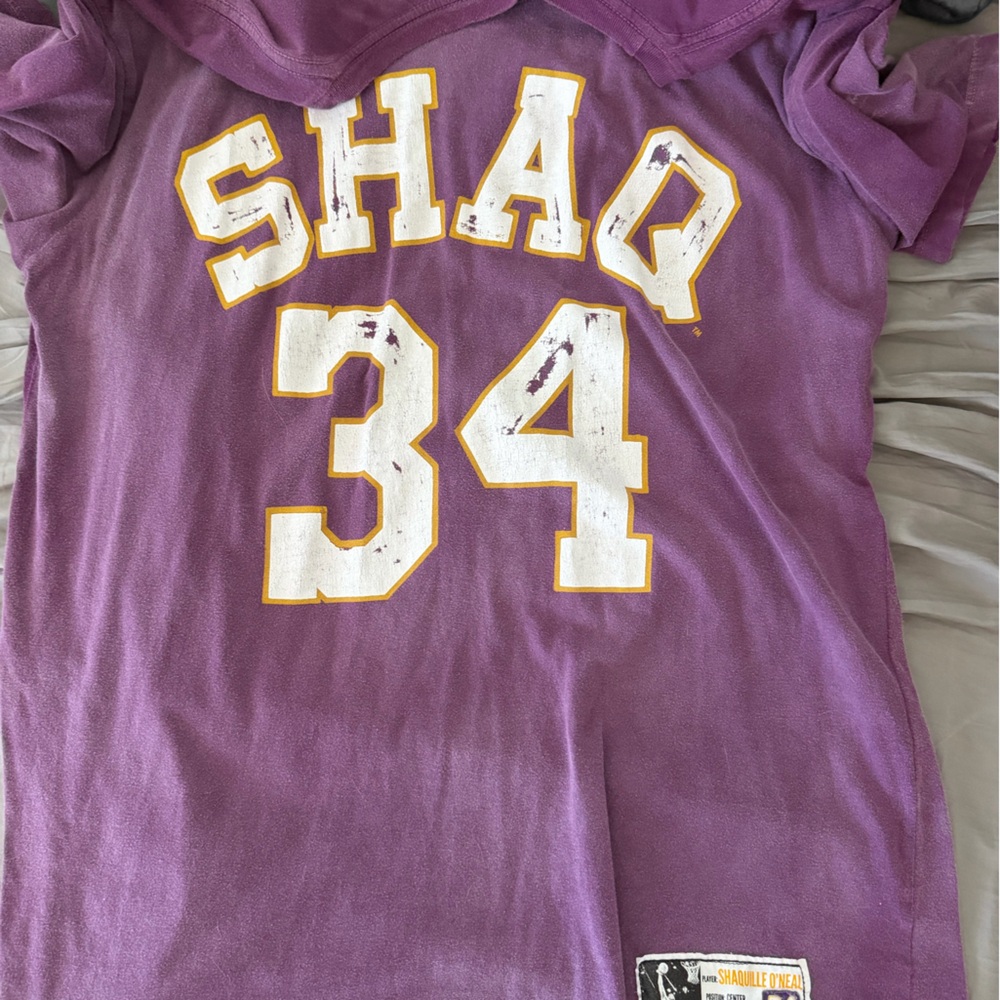 Purple Shaquille O'Neal Los Angeles Lakers Shaq Roots of Fight